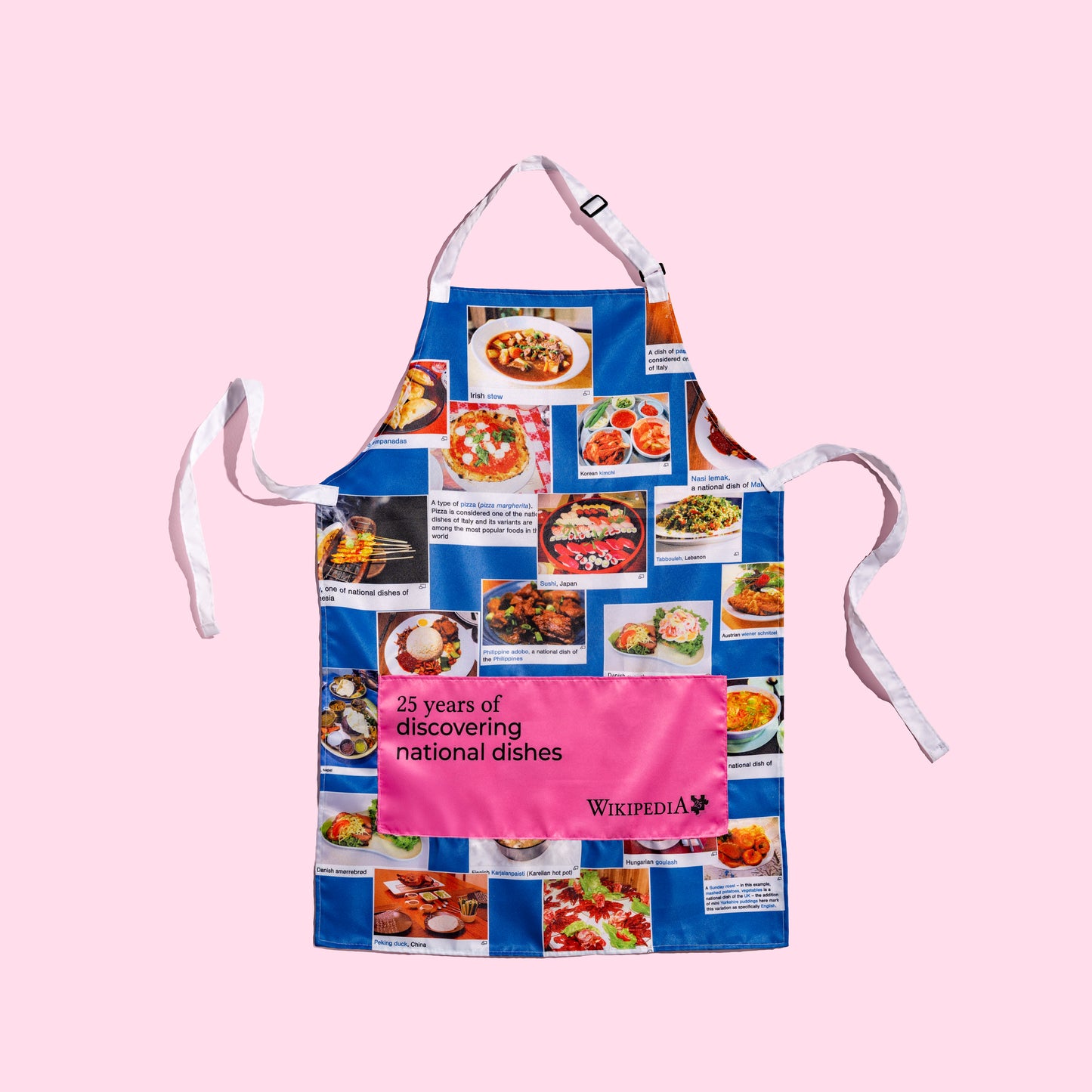 25 years of National Dishes Apron