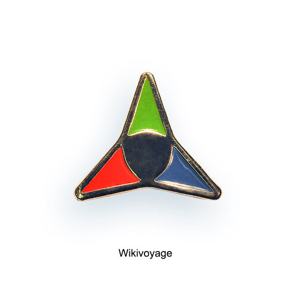 Wikimedia project lapel pins