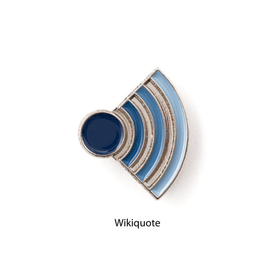Wikimedia project lapel pins