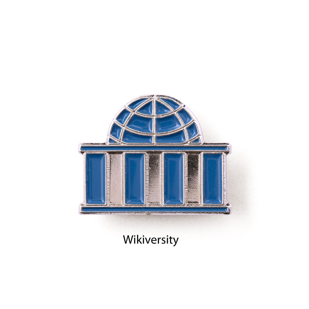 Wikimedia project lapel pins