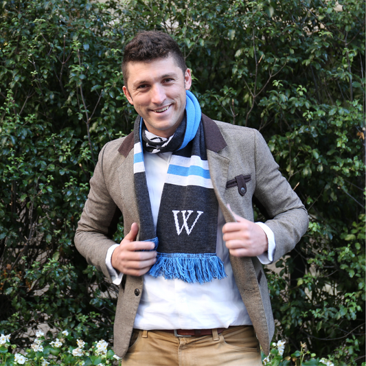Wikipedia Blue Scarf (Unisex)