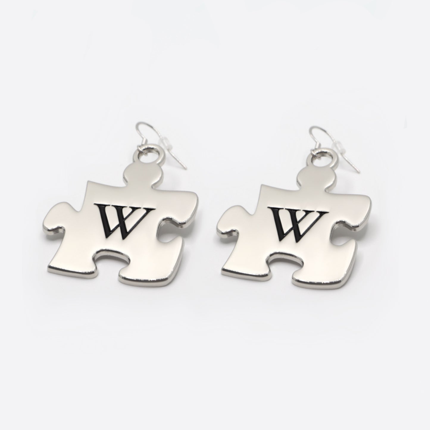 Puzzle Piece Earrings