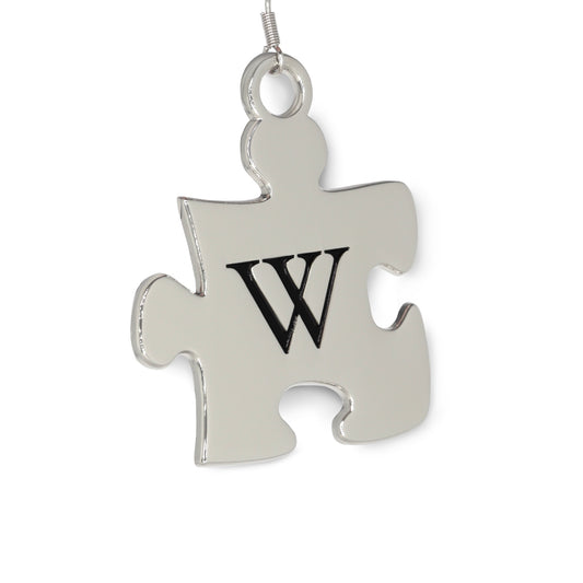 Puzzle Piece Earrings