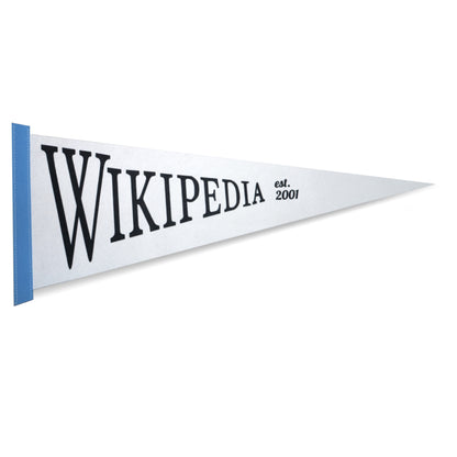 Wikipedia Birthday Pennant