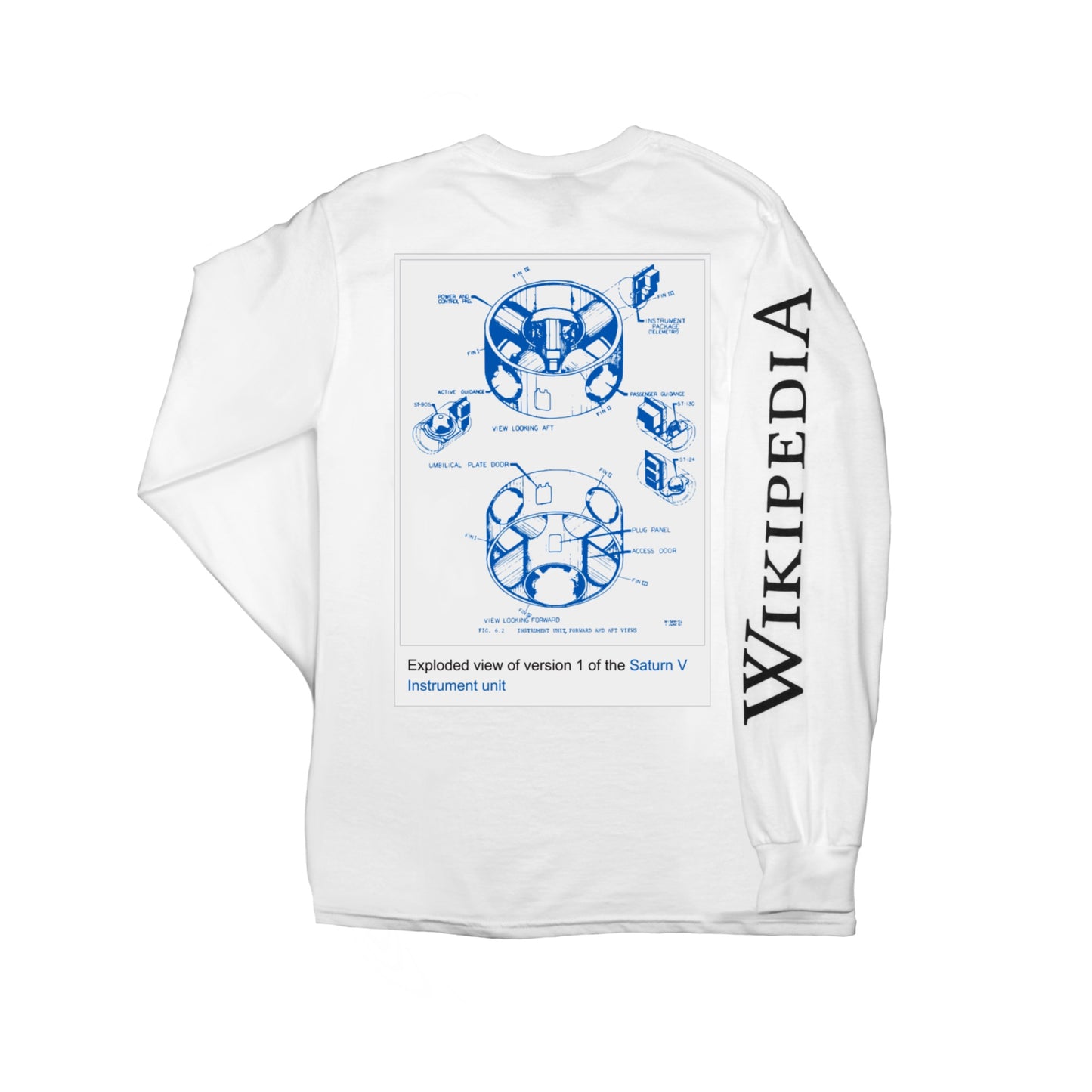 Articles of style: "Saturn V" Long Sleeve Shirt