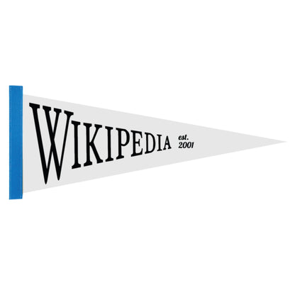 Wikipedia Birthday Pennant
